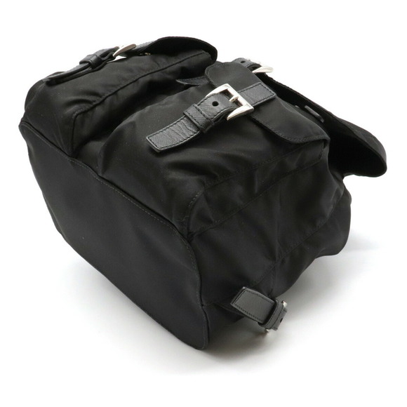 Prada Mini Backpack Nylon Leather Nero Black - Picture 3 of 9